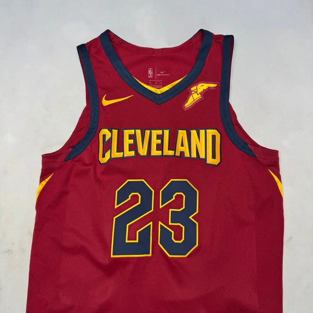Nike Lebron James Cleveland Cavaliers Icon Edition Basketball Jersey Sz 44/M +2